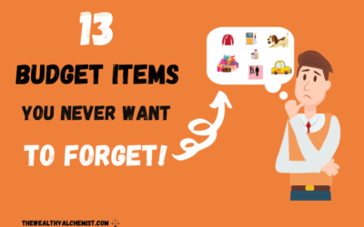 13 Budget Items You Never Want to Forget